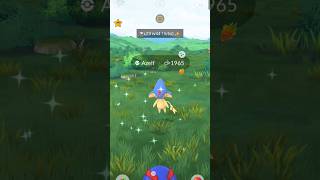 I got 2nd Shiny Pokemon from Laketrio is Shiny Azelf  trending shorts viral pokemogo laketrio [upl. by Ralyat]