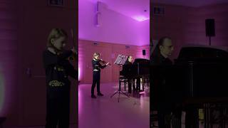 „Song for Violin and Piano“ by Nikolaus Wiplinger played live with son Daniel piano violin music [upl. by Wendin]