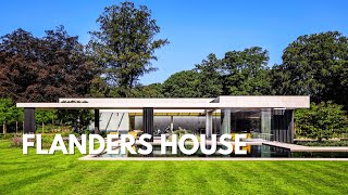 Flanders House  Modern Luxury House Design Meets Nature in Belgian [upl. by Eselahs]