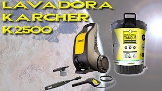 Lavadora de alta pressão Karcher K2500 [upl. by Li]