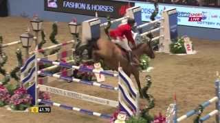 Peder Fredricson  HampM Cash In  GP London 2013 [upl. by Euqinue]