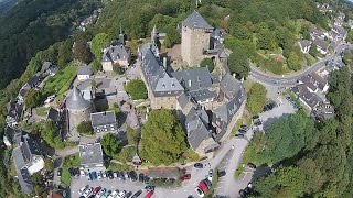 Schloss Burg Castle Solingen Germany Aerial Video [upl. by Angelia640]