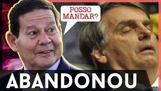 🔴BOLSONARO DEIXA A PRESIDÊNCIA Mourão assumiu [upl. by Htnnek]