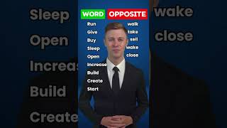 Word opposite wordopposites englishlearnenglishonline [upl. by Trillbee]