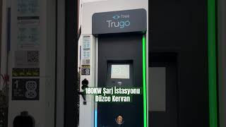 Düzce Kervan 180KW Trugo Hızlı Şarj Mini Countryman E [upl. by Greggs]