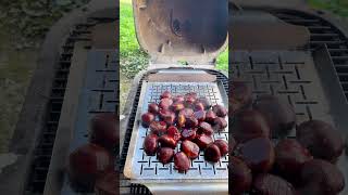 Castagne e Barbecue Come averle Morbide Saporite e che si sbucciano da sole [upl. by Aderfla]