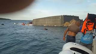 Tourist Boat in Cambodia Sinks Off Koh Rong Coast with 18 Passengers VIDEO [upl. by Akienom926]