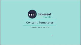 Content Templates Terms amp Conditions Documents [upl. by Enyedy858]