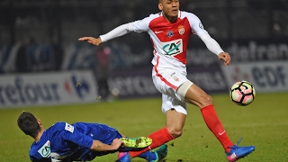 Coupe de France  ChamblyMonaco 45 ap buts et résumé [upl. by Herriott]