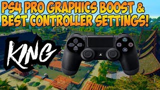 PUBG PS4 CONTROLLER SETTINGS AND GRAPHICS BOOST FOR PS4 PRO [upl. by Ferdinand26]