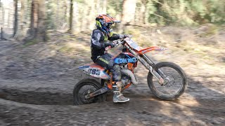 85cc on full size MX amp Enduro track  Kevin Berglund GoPro  BELLON [upl. by Eelsel]