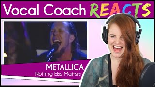 Vocal Coach reacts to Metallica  Nothing Else Matters San Francisco Symphony Orchestra [upl. by Ocicnarf]