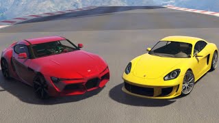 GTA 5 Pfister Growler vs Jester RR [upl. by Calida]