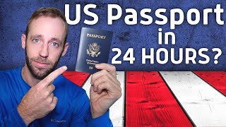 FASTEST Way to Get a US PASSPORT For the First Time [upl. by Cirillo]