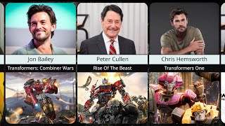 All Optimus Prime Voice Actors [upl. by Ymirej336]