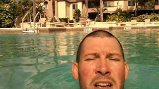 Kodak Zx3 Playsport 720p 60fps Underwater in pool [upl. by Salot906]