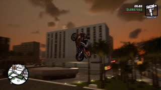 Grand Theft Auto San Andreas – The Definitive EditionStunt Jumps 62 [upl. by Naeroled]