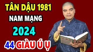 Tử Vi Tuổi Tân Dậu 1981 Nam Mạng Năm 2024 ĐỔI ĐỜI ĐẠI GIA Giàu Nứt Đố Đổ Vách Nếu Biết Điều Này [upl. by Aldric]