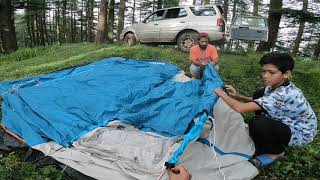 QUECHUA ARPENAZ FAMILY 4 person tent decathlon india [upl. by Nylyram757]