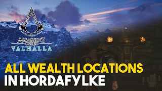 Assassins Creed Valhalla All Wealth Locations In Hordafylke [upl. by Balling]