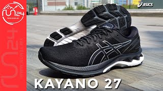 ASICS Gel Kayano 27 vs Kayano 26 reseña run24mx [upl. by Bartko]