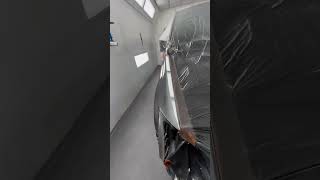 Part 45 Metallic Gray Paint Application and blending with Glasurit 100 line [upl. by Yatnahs]