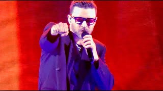 Justin Timberlake  IntroNo Angels  Live from The Forget Tomorrow World Tour  The Barclays Center [upl. by Ecirtnom]