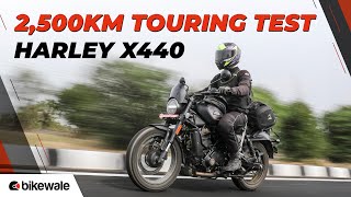 2500Km Touring Test on the Harley Davidson X440  Pros and Cons Revealed  BikeWale [upl. by Nyral]