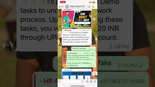 WhatsApp scam 😳  Scam ‼️ whatsapp scam whatsappscam stayalert shorts [upl. by Innig]