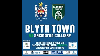 Blyth Town Fc vs Easington Colliery Home 161124 [upl. by Ahsed379]