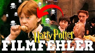 RON WEASLEY STINKT 💀  Harry Potter FILMFEHLER 🤣 [upl. by Ettenowtna]