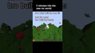 How did bro even get there so fast minecraft memes minecraftmemes gaming fyp minecraftshorts [upl. by Siramay]