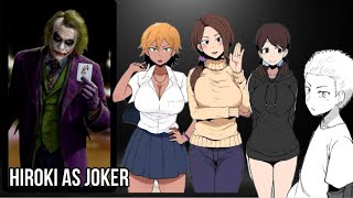 NTR Kokujin no Tenkousei React to Hiroki as Joker Heath Ledger BatmanGacha React [upl. by Valeria]