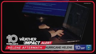 How to spot scammers after Hurricane Helene [upl. by Kathi240]