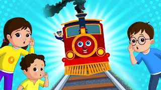 Chuk Chuk Rail Gadi  Train Song  Hindi Rhymes for Children  FunForKidsTV Hindi Rhymes [upl. by Nilyarg]