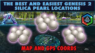 All The Best Ways to get Silica Pearls on Ark Genesis 2  Lots of EASY Genesis 2 Pearl Locations [upl. by Druci435]