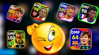 Who’s The BEST DMF  🤔Best Top 5 DMF’s PLAYERS in eFootball  eFootball 25 [upl. by Atig375]