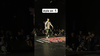 Slick moves in Korea 💪🕺 redbullbcone BGirlYell [upl. by Ertha217]