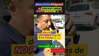 Motociclista peligroso noticias policia [upl. by Somisareg151]