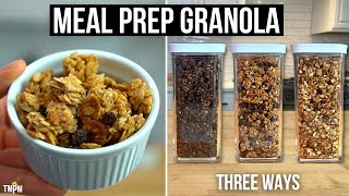 I Meal Prepped 4lbs of Granola and Ate It All In a Week Because It Was So Good [upl. by Acino]