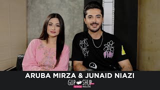 Aruba Mirza amp Junaid Niazi  Winner amp Runner Up Of Tamasha  Gup Shup with FUCHSIA [upl. by Ahsart]