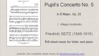 Seitz  Concerto No 5 Op 22  13 [upl. by Ceporah778]