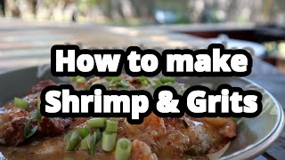 How to Make Shrimp amp Grits  CookingAgainstCancer [upl. by Dnob]