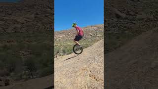 Erongo Slab Mountain Unicycling [upl. by Senoj204]