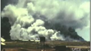 Vietnam War Home Movies Dong Ha 1968 ammo dump explosion 94th FA DaNang [upl. by Nicolais]