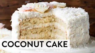 Fluffy amp Moist Coconut Cake  Sallys Baking Recipes [upl. by Firehs]