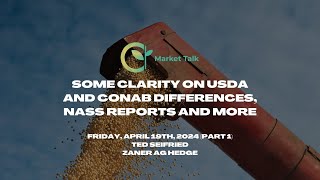 Interesting Insight into USDAConab Differences NASS Reports and More [upl. by Prentiss]