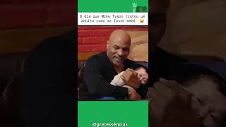 O dia em que Mike Tyson tratou um adulto como se fosse um bebê [upl. by Adierf]