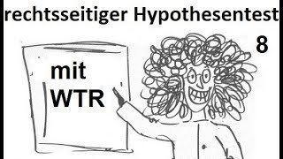 Rechtsseitiger Test mit dem WTR [upl. by Island]