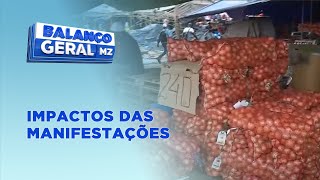 BalançoGeral Manifestações causam impactos negativos no Mercado Formal e Informal do Zimpeto [upl. by Hintze]